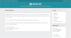Desktop Screenshot of maianads.com
